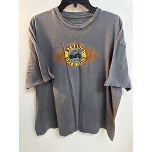 Sturgis Black Hills Rally‎ 70th Anniversary 2010 Biker TShirt XL DBL Sided